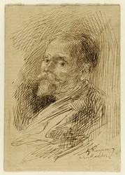 Porträtt av general de Montfort (s. 6 i albumet)