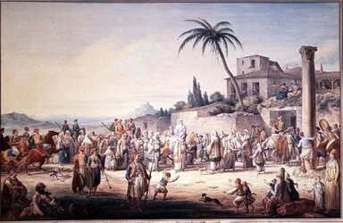 Ett äktenskap i Aten, ca 1776