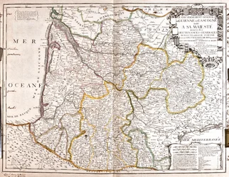 Aquitaine, Midi-Pyrenees, Languedoc-Roussillon, Frankrike