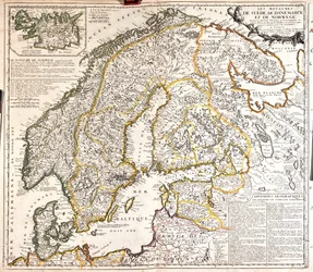 Danmark, Norge, Sverige, Finland, nordvästra Ryssland, Estland, Lettland, Litauen, norra Polen