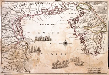 Italien (Region: sydöstra Veneto), Slovenien (Statistisk region: CoastalKarst), Kroatien (Län: Istrien)