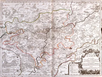 Regionen Vallonien, Belgien