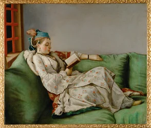 Marie-Adelaide av Frankrike, klädd a la Turca (målning på duk)