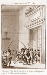 Franska revolutionen - Händelse den 6 oktober