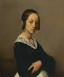 Porträtt av Louise-Antoinette Feuardent