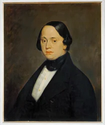 Porträtt av M. Fournerie (målning på duk)