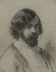 Porträtt av Narcisse Virgile Diaz de la Peña