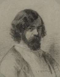 Porträtt av Narcissus Virgil Diaz de la Peña