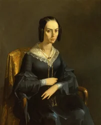 Komtessan av Valmont, ca 1841 (olja på duk)