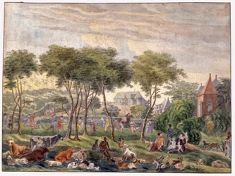 Reunion Island. 1813 (akvarell)