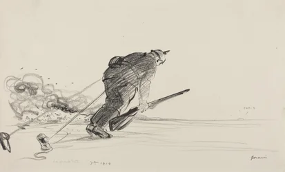 7me 1914, ca 1914-1919 (tuschteckning)