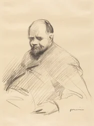Porträtt av Ambroise Vollard