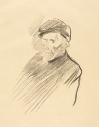Porträtt av Renoir (första planschen)