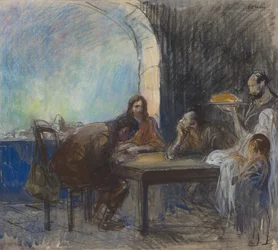 Nattvarden i Emmaus