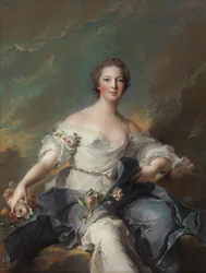 Markisinnan de Baglion som Flora