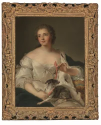 Porträtt av Henriette Nicole (född d