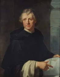 Porträtt av broder Francois Romain (1646-1735)