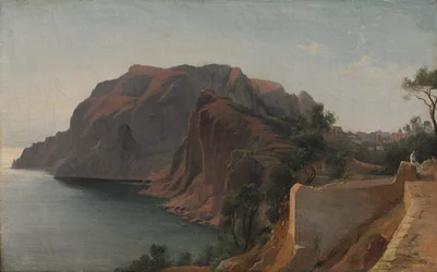 Capri, ca 1845 (olja på tyg)