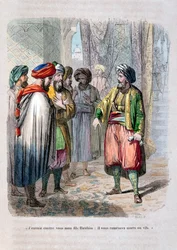 Muhammad Ali skickade sin son Ibrahim Pasha för att slå ner den saudiska revolten, 1811-1818, 1847