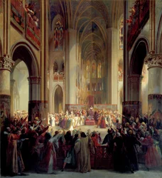 Generalstaterna i Paris, 1328, mitten av 1800-talet.