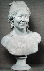 Byst av Madame Houdon, 1786 (gips)