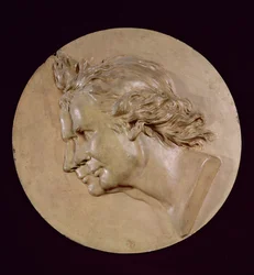 Medaljong föreställande Joseph (1740-1810) och Etienne Montgolfier (1745-99)