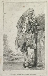 Modefigurer: Man Standing Acconde