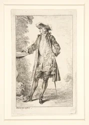 Tallrik från serien Figures de mode (Figures of Fashion)