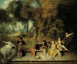 Kärlekens nöjen, omkring 1718-1719