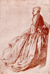 Studie av en ung kvinna, 1913