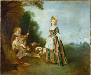 Dansen, ca 1719 (olja på duk)