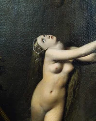 Figur Angelica, detalj av Roger gratis Angelica