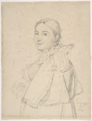 Madame Jean-Auguste-Dominique Ingres, född Madeleine Chapelle