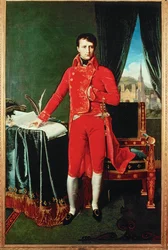 Napoleon I Bonaparte (målning på duk)