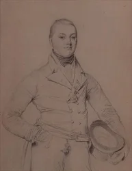 Porträtt av amiral Sir Fleetwood Broughton Reynolds Pellew (1789-1861)