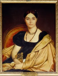 Porträtt av Madame de Vaucay (eller Devaucay) som är född av Nittis