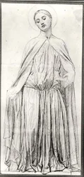 St. Adelaide, 1842 (grafit)