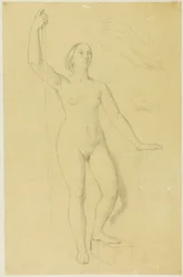 Studie för Jeanne d