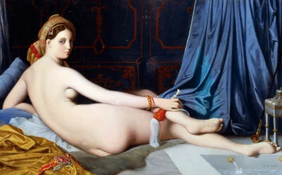 The Grande Odalisque (olja på duk)