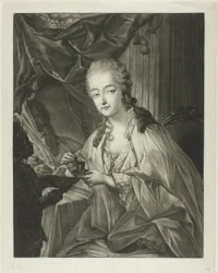 Jeanne Bécu, Comtesse Du Barry, och hennes tjänare Zamor