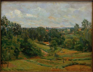 Landskap nära Pontoise