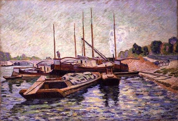 Seinen vid Charenton-le-Pont, ca 1885 (olja på duk)