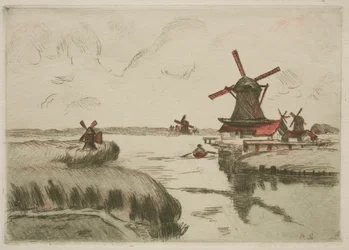 Utsikt från Saardam, 1909.