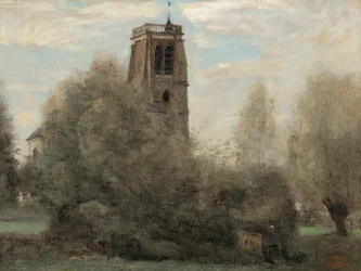 Crécy-en-Brie, byns klocktorn (Clocher de Saint Georges)