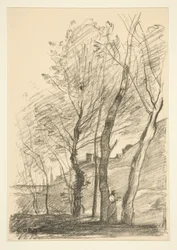 La Lecture sous les arbres (läsning under träden)