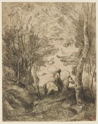 Le grand cavalier sous bois (Den stora ryttaren i skogen)