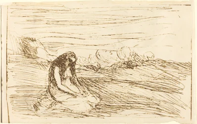 Maria Magdalena i meditation Madeleine en meditation, 1858.