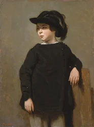 Porträtt av ett barn, ca. 1835.