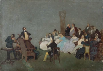 Konserten, ca 1830-40 (olja på duk)