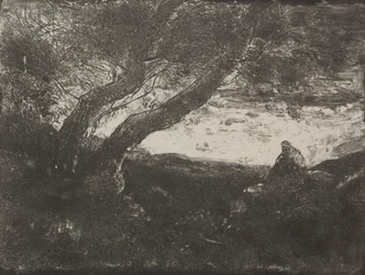 The Dreamer, originaltryck 1854, tryckt 1921.
